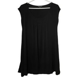 EILEEN Fisher Black Silk Dress size S